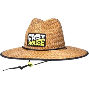 Fasthouse Utopia Straw Hat (بني غامق ، مقاس واحد)