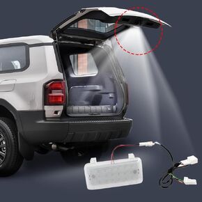 طيران عالي ل Toyota Land Cruiser Prado LC250 J250 2024 2025 خلفية خلفية خلفية إضاءة LED LED أضواء باب البديل مجموعة 1PC