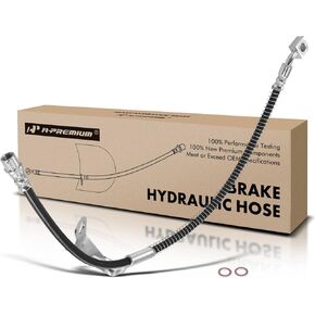 A-Premium Front Maptenger Brake خرطوم هيدروليكي متوافق مع نماذج بويك المختارة-Lacrosse 2010-2016 ، Allure 2010-2010 ، Regal 2014-2017