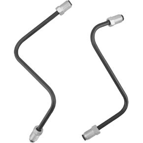 Brake Tube Caliper Flex Hose Fit for Toyota Tacoma 2005 2006 2007 2008 2009 2010 2011, A Pair Front Left and Right Set Replace 47318-04110, 47317-04050