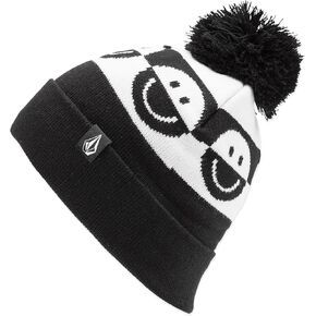 Volcom Girls' Camoblast Rollover Pom Beanie