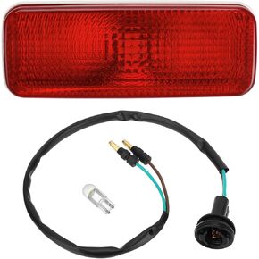 JAVIK Tail light Taillight Lens & Socket & Bulb LED Assy for Honda Foreman 400 450 1995-2004 OEM# 33710-HB3-771 33700-HM7-003 33720-HM7-000 33700-HM7-830