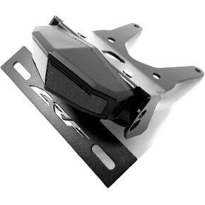 Compatible with CRF 250L CRF250L 2013-2019 LED Brake Tail Light Turn Signal Blinker License Plate Holder Rear Tail Tidy Fender Eliminator Kit Smoke Lens