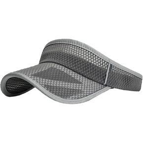 للجنسين Sun Visor Open Top Hat Mesh Wide Brim Summer Hat Women Men Men Outdoor Poundor Caps Outdoor Sport