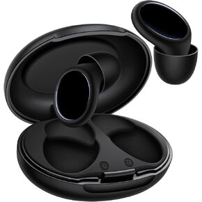 Noise Reduction Earplugs Ear Plugs for Sleeping Noise Cancelling, 45dB Ear Plug with 8 Pairs Eartips & Case Black