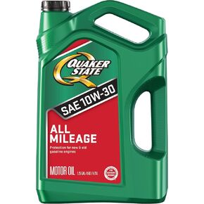 Quaker State All Milege 10W-30 Oil Oil ، 5 Quart