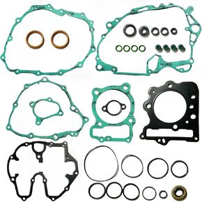 Full Engine Rebuild Gasket Kit, Compatible with TRX400EX 1999–2004, Complete Cylinder Head and Conversion Sealing Set