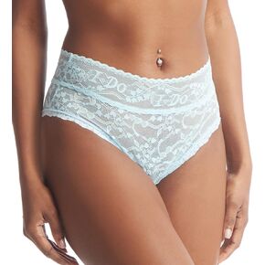 Hanky ​​Panky Bridal I Do Shimmer Lace High Rise Cheeky Brief (152441)