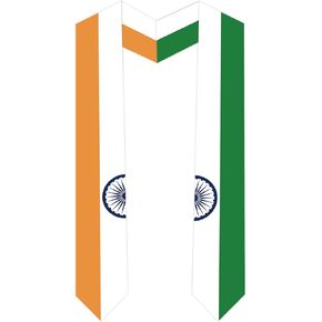 International Students India Graduation Stole India Country Flag Graduation Sash 5 X 72 Inches