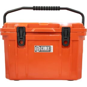QuadraX 20QT Rotomolded Portable Hard Cooler for Camping, Fishing, Beach | Heavy Duty Insulated Ice Chest | Cold Retention 5 Days in Saudi Arabia