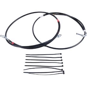 HOLDWELL Nylon Fuel Lines Kit FG01A FL-FG01A Compatible with 88-95 Chevy/GMC full size trucks 92-95 full size Blazer Tahoe Yukon Suburban 4.3L 5.0L 5.7L and 7.4L Throttle Body Trucks/SUV'S