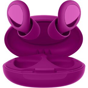 Ear Plugs for Sleeping Noise Cancelling, 45dB Ear Plugs for Noise Reduction Silicone Earplugs for Concert, Snoring, Focus, Work, Reusable Hearing Protection Ear Plug with Case & 8 Pair Eartips Purple