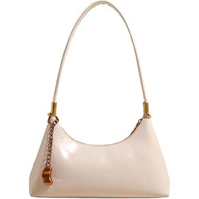 NEBIL Shoulder Bag for Women Small Vintage Shoulder Purse Handbags Retro Purse Cute Clutch Hobo Underarm Bag with 2 Straps