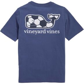 vineyard vines Boys' Soccer Whale Short-Sleeve Tee