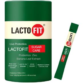 Lacto-fit probiotic 2g x 60 حقيبة (120 جم) بانابا أوراق الزنك 2 مليار حمض الكوروسيك 락토핏 생유산균 당케어 당케어