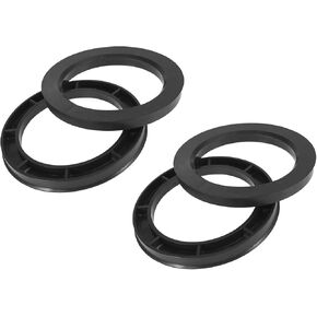 4pcs Plastic 78.1mm to 106mm Car Hub Centric Rings Wheel Bore Center Spacer Replace Parts