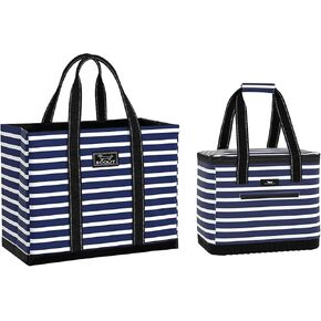 حقيبة حمل Deano الأصلية الكشفية وبرودة ناعمة كبيرة واحدة في Nantucket Navy