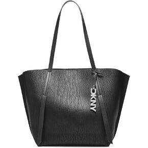 DKNY Lyda Medium Tote Bag with Logo Charm
