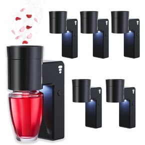 2 Pcs Wall Fragrance Plug in with Night Light Compatible with Bath and Body Works Wallflowers, with 3-Speed Adjustable Fragrance Essential Oil Diffuser-(Diffuser Only, Fragrance Refills Not Included)