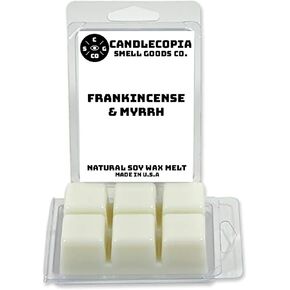 Mahogany Teakwood Strongly Scented Hand Poured Vegan Wax Melts, 12 Scented Wax Cubes, 6.4 Ounces in 2 x 6-Packs in Kuwait