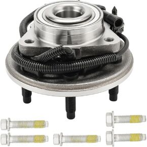 KAX Front 515050 Wheel Bearing 5 Lugs Compatible with Explorer 2002-2003, Explorer 2004-2005, Mountaineer 2002-2005, Aviator 2003-2005, Explorer 2002-2005