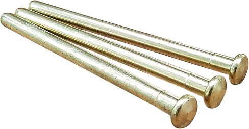 Hinge Outlet Hinge Pins for Doors, 3.5 inches, Satin Nickel, 3 Pack in Kuwait