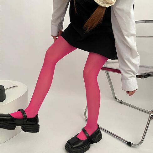 Women Solid Candy Colored Thin Seamless Pantyhose Spring and Semi Opaque Colorful Elastic Footed Tights Stockings in Saudi Arabia