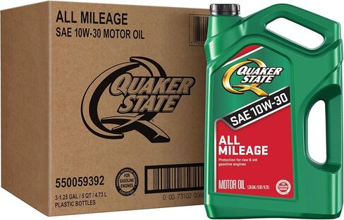 Quaker State All Milege 10W-30 Oil Oil ، 5 Quart in Saudi Arabia