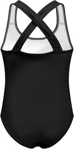 Swimsuit for Girls 5-14 Years Cute One Piece Swimming Suits Cross Back Straps Swimwear in Kuwait