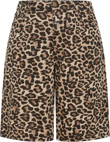 City Chic Women's Plus Size Jort-Leah Print in Saudi Arabia
