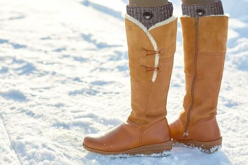 Tipi Toe 3 Pairs Women's Boot Cuffs Knitted Boots Socks Short Leg Warmer in Saudi Arabia