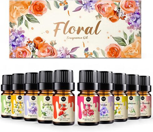 مجموعة الزيوت الأساسية للمخابز ، زيت عطر قوس قزح Abby للناشر ، صنع الشموع - فطيرة اليقطين ، خبز الزنجبيل ، الشوكولاتة ، الوفل الذهبي ، زيوت العطرية العطرية (5 مل) in Kuwait