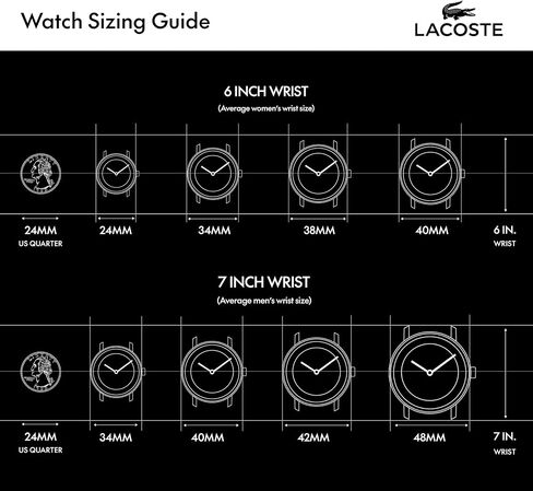 Lacoste L.12.12 Kids '3H Quartz Watch - ساعة الأطفال - مقاومة للماء ما يصل إلى 5atm/50 متر - 33 مم in Kuwait