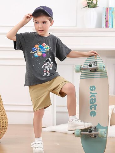 Boys T Shirt Summer Short Sleeve Toddler Tshirts 2-6 Years Cotton Kids Athletic Shirts & Tees in Saudi Arabia