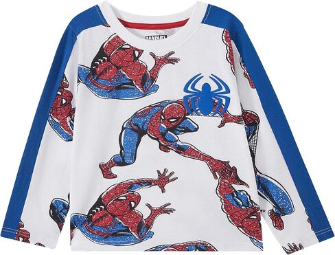 Marvel Spider-Man Boys 3 Pack Long Sleeve Shirt for Toddler and Big Kids in Saudi Arabia