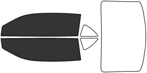 Rvinyl Window Tint Kit Compatible with Chevrolet Camaro 2010-2015 (Coupe) - Front Precut Kit - 20% in Saudi Arabia