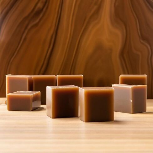 Mahogany Teakwood Strongly Scented Hand Poured Vegan Wax Melts, 12 Scented Wax Cubes, 6.4 Ounces in 2 x 6-Packs in Kuwait