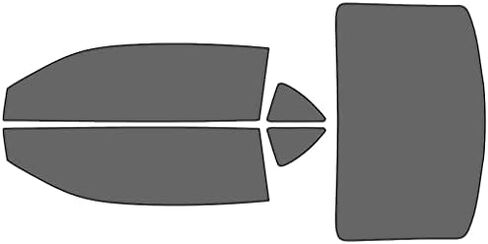 Rvinyl Window Tint Kit Compatible with Chevrolet Camaro 2010-2015 (Coupe) - Front Precut Kit - 20% in Saudi Arabia