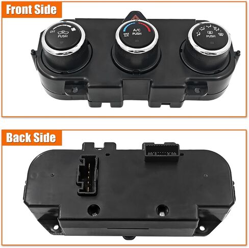 68268189AA AC HEATER CONTROL MODULE W/خلفية defrost متوافقة مع Dodge RAM Pickup 1500 2500 3500 2013-2018 ، 68105021AC 68105021AD 68105021AE 68105021AF 6822600AA P6810505020 in Saudi Arabia