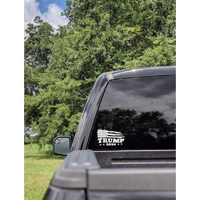 Trump 2024 Flag Car Vinyl Sticker Decal