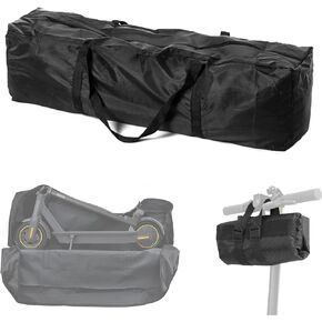 Folding Electric Scooter Carrying Bag for Ninebot Max G30P G30LP Portable Waterproof Handbag Oxford Cloth Storage Bag Cover Transport Bag Heavy Duty Scooter Accessory 47.2x20.4x9.25 inch