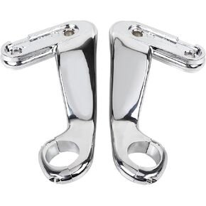 Chrome Front Fairing Mount Brackets Mounting For Harley Road Glide CVO Ultra FLTRUSE FLTRX FLTRU 2010-2013 in Kuwait