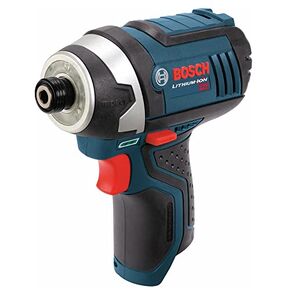 BOSCH PS41-2A 12V Max 1/4-Inch Hex Impact Driver Kit with (2) 2.5Ah Batteries