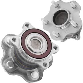 [2-Pack] 512388 - REAR Wheel Hub Bearing Assembly Compatible With [FWD ONLY] [Nissan] 2007-18 Altima, 2009-14/2016-21 Maxima, 2015-19 Murano, 2013-19 Pathfinder, [Infiniti] 2014-19 QX60, 2013 JX35