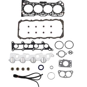 DNJ HGS525 Graphite Cylinder Head Gasket set/For 1989-1995/ Geo, Suzuki/Sidekick, Tracker / 1.6L/ SOHC/ L4/ 8V/ 97cid, 98cid /G16KC
