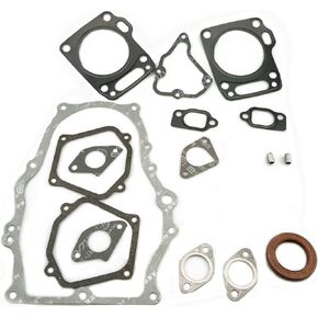 Full Set of Gaskets Including Crankcase Gasket, Cylinder Head Gasket Carburetor Gasket Muffler Gasket Plus Oil Seal for Honda GX620 GX670 Engine