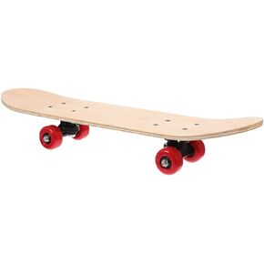 BESPORTBLE 2 Pieces Blank Skateboard Complete Kids DIY Skateboard Kids Blank Skateboard Blank Skateboard Decks Kids DIY Skateboard