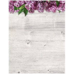 Great Papers! Lovely Lilac Letterhead Stationery, 8.5" x 11", 80 count, Inkjet and Laser Printer Compatible (2020146)
