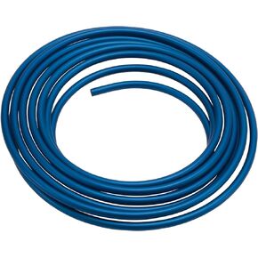 RUSSELL 639250 Blue Anodized Aluminum 3/8" Fuel Line Hose
