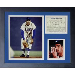 Legends Never Die "Sandy Koufax Framed Photo Collage, 11 x 14-Inch, (11203U)